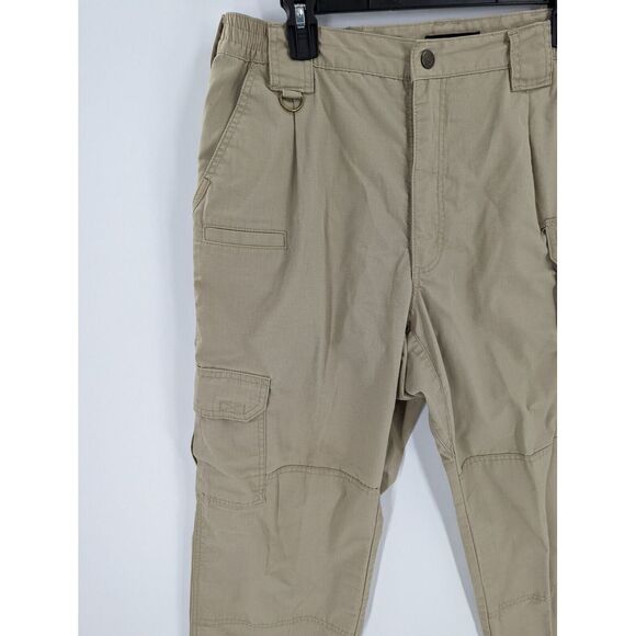 Men's 5.11 Tactical Series TACLITE PRO RIPSTOP CARGO PANTS, Khaki, Size 34/30 - Picture 2 of 7
